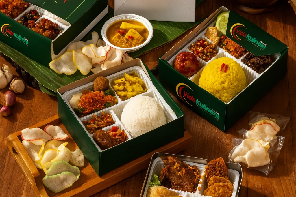 Vida kulinera nasi Box